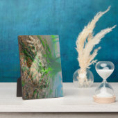 モッシー・カエル フォトプラーク (側面)