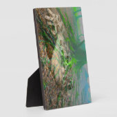 モッシー・カエル フォトプラーク (側面)