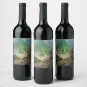 モッシー・カエル ワインラベル (ボトル)