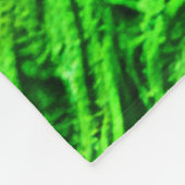 モッシー・グラス フリースブランケット (角)