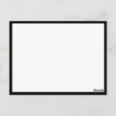 モッズファッションガール ブティック, ポシュマーク ありがとうございます ポストカード (裏面)