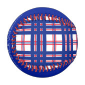 モッズ プライド柄 オーダーメイド 野球ボール (正面左)