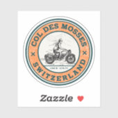 モッセ峠 スイスアルプス バイクツアー シール (シート)
