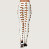 モッツァレラスティックチーズジャンクフードグルメレギンス レギンス (裏面)