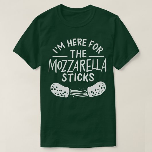 モッツァレラスティック2 Tシャツ (デザイン正面)