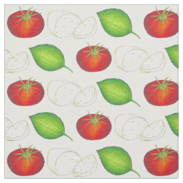 モッツァレラトマトバジルイタリアンフードケープレスサラダ ファブリック