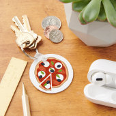 モッツァレラピザ キーホルダー