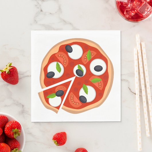 モッツァレラピザ スタンダードランチョンナプキン