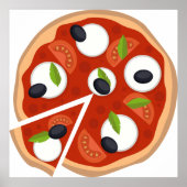 モッツァレラピザ ポスター (正面)