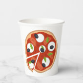 モッツァレラピザ 紙コップ (正面)