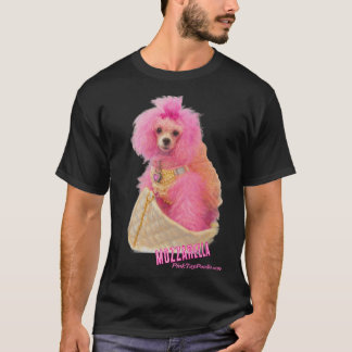 モッツァレラプードル、プードルのTシャツ Tシャツ