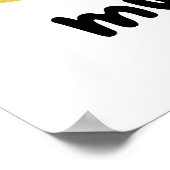 モットスタードおもしろいドギーマスタードプン ポスター (角)