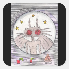 モットマンとピザ スクエアシール