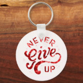 モット与えを励まやる気を起こさせるさない引用文 キーホルダー (正面)