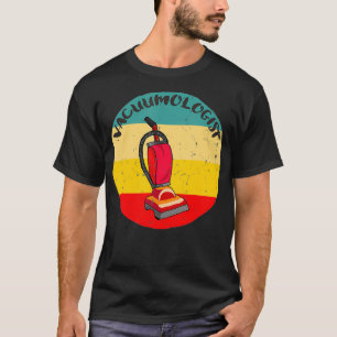 モップと真空を一つの真空ほうき真空ラインVacに Tシャツ