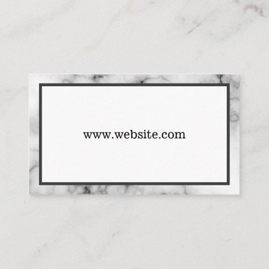 モップほうきクリーナーサプライのホームロゴ 名刺 (裏面)