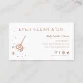 モッププロフェッショナルメイド&ハウスクリーニング 名刺 (裏面)