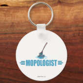 モップユーモアのあるモッピング キーホルダー (正面)