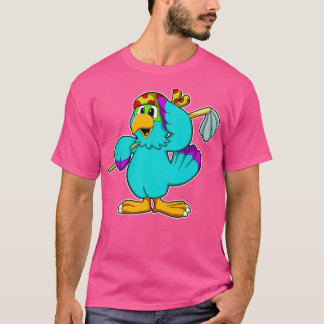 モップ付きクリーナーとしてのオウム Tシャツ