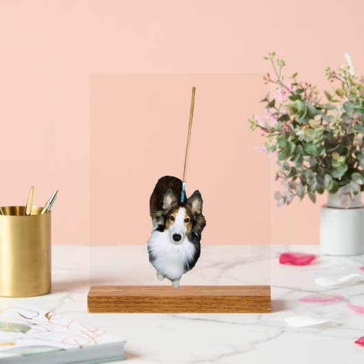 モップ犬 アクリルサイン (ウェディング)