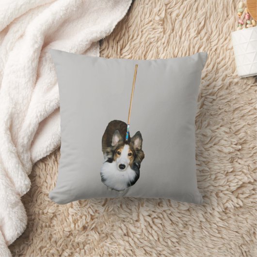 モップ犬 クッション (ブランケット)