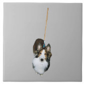 モップ犬 タイル (正面)