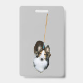 モップ犬 バッジ (正面)