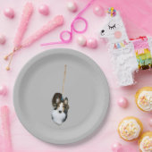 モップ犬 ペーパープレート (パーティー)