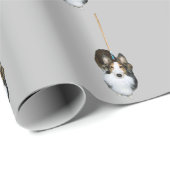 モップ犬 ラッピングペーパー (ロールコーナー)