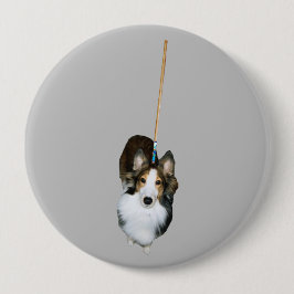 モップ犬 缶バッジ