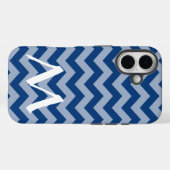 モッ地中海のロッコムードシェブロン（モノグラム付） Case-Mate iPhoneケース (裏面 (横))