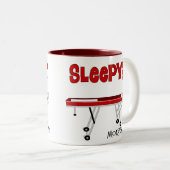 モテおもしろいィーの贈り物 ツートーンマグカップ (正面右)