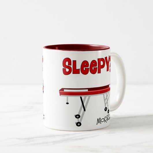 モテおもしろいィーの贈り物 ツートーンマグカップ (正面右)