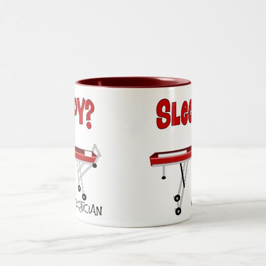 モテおもしろいィーの贈り物 ツートーンマグカップ (中央)