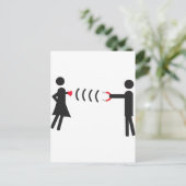 モテる男 ポストカード (スタンド正面)