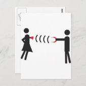 モテる男 ポストカード (正面/裏面)