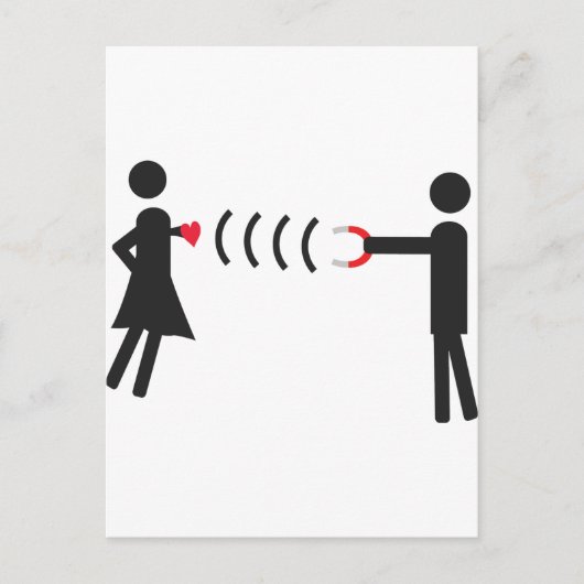 モテる男 ポストカード (正面)