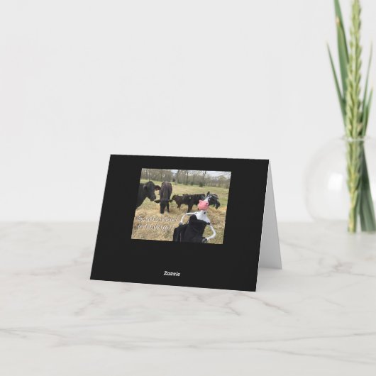 モティルダは「干し草！」と言う。 カード (裏面)