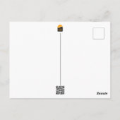 モティーモドゥノエルブレアヴェックアルブルドゥノエルドレ ポストカード (裏面)