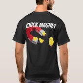 モテモテの男 Tシャツ (裏面)