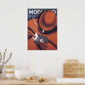 モディアノイタリアン広告ポスター ポスター (キッチン)