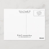 モディアーノシガレット広告 ポストカード (裏面)