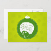 モディッシュライムクリスマス シーズンポストカード (正面/裏面)