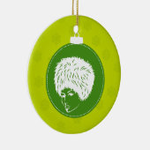 モディッシュライムクリスマス セラミックオーナメント (右)