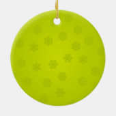 モディッシュライムクリスマス セラミックオーナメント (裏面)