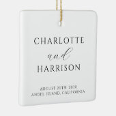 モディデリン結婚ズ セラミックオーナメント (右)