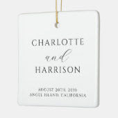 モディデリン結婚ズ セラミックオーナメント (左)