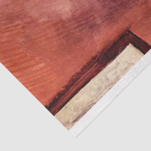 モディリアーニのファンを持った女性 薄葉紙 (詳細)