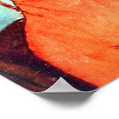 モディリアーニの弁髪をした少女 ポスター (角)