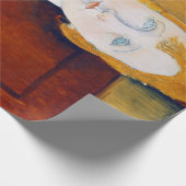 モディリアーニの緑のブラウスの少女 ラッピングペーパー (角)